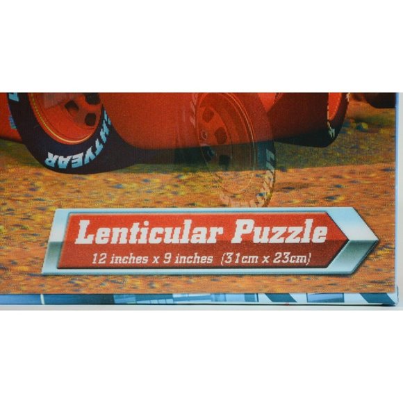 Disney Pixar Cars McQueen & Mater 24 Piece Lenticular Jigsaw Puzzle 12"x9" - Picture 3 of 9